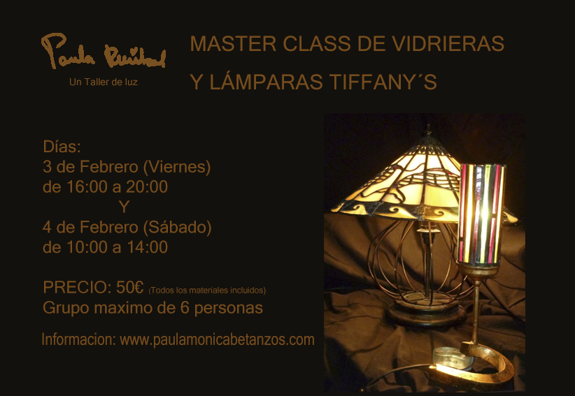master class de vidrieras en Bilbao