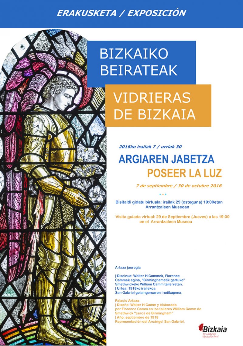 vidrieras de Bizkaia "Poseer la luz"