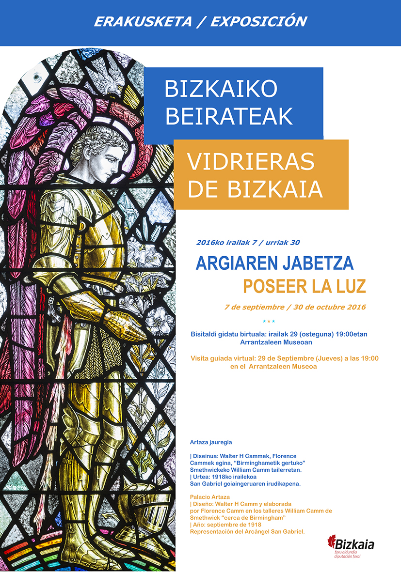 vidrieras de Bizkaia "Poseer la luz"