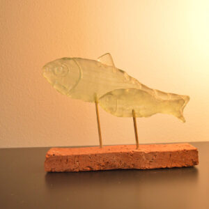 Escultura de pez