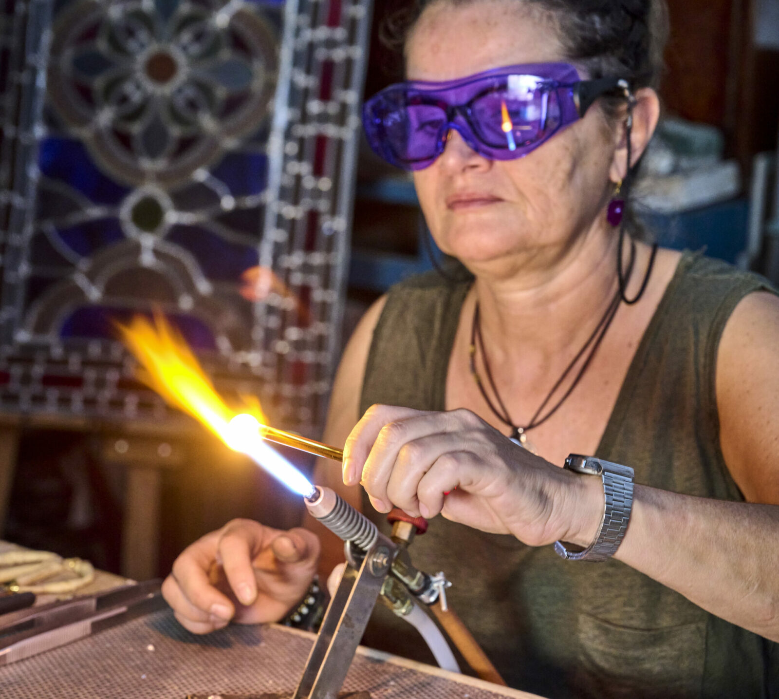 Flameworking Vidrio al fuego en Balmaseda